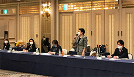 2020年度地区別法人会員会での様子