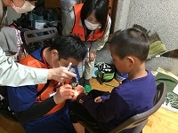 避難所での活動-1