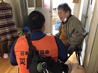 避難所での活動-2