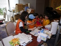 避難所訪問時の様子-2