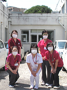 松戸市東松戸訪問看護ステーションの皆さん